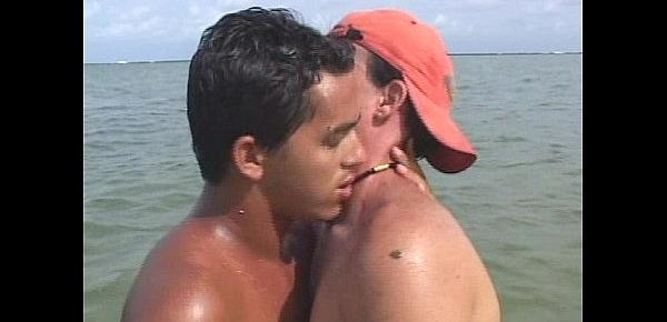  Nasty gay booys fucking in the sea